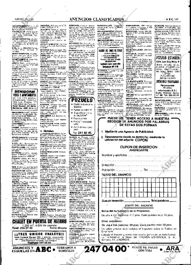 ABC MADRID 25-03-1982 página 77