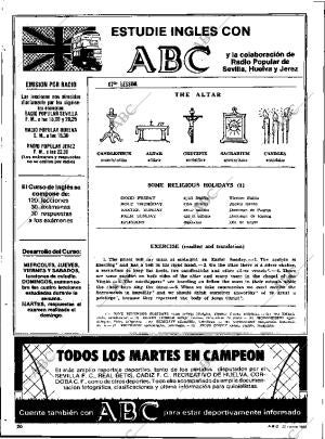 ABC SEVILLA 25-03-1982 página 84