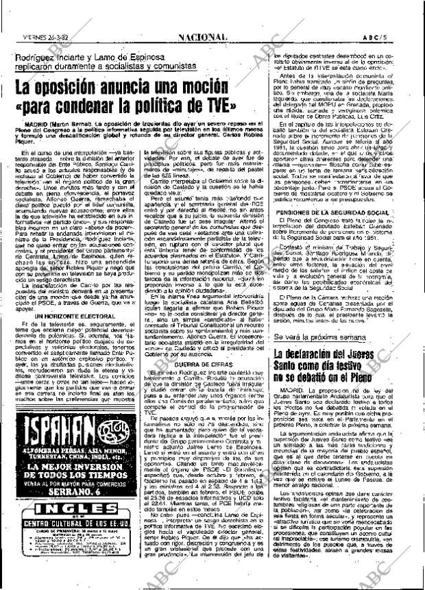 ABC MADRID 26-03-1982 página 17