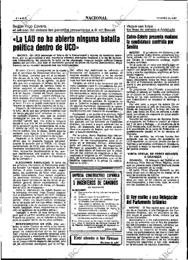 ABC MADRID 26-03-1982 página 20
