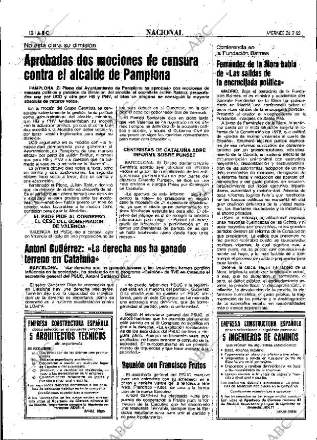 ABC MADRID 26-03-1982 página 22