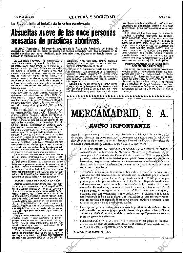 ABC MADRID 26-03-1982 página 45