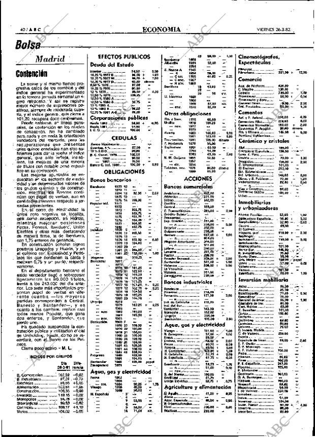 ABC MADRID 26-03-1982 página 52