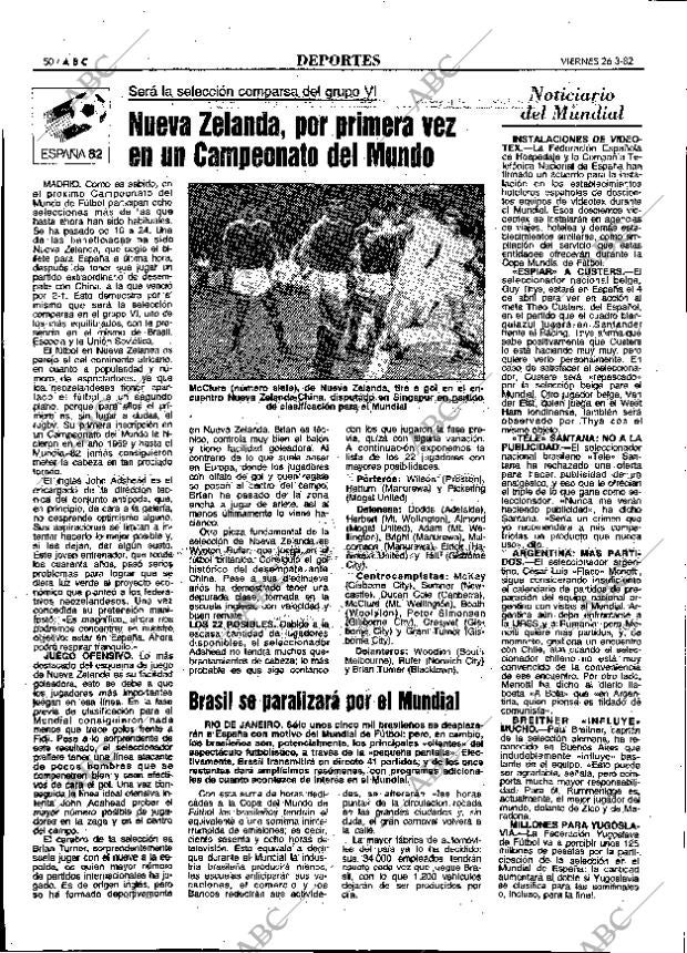 ABC MADRID 26-03-1982 página 62