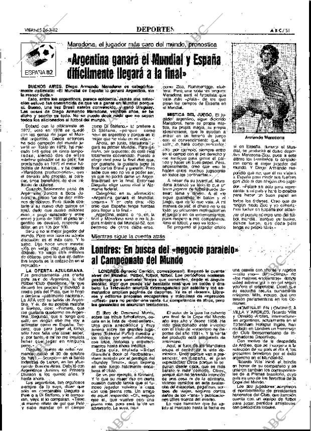 ABC MADRID 26-03-1982 página 63