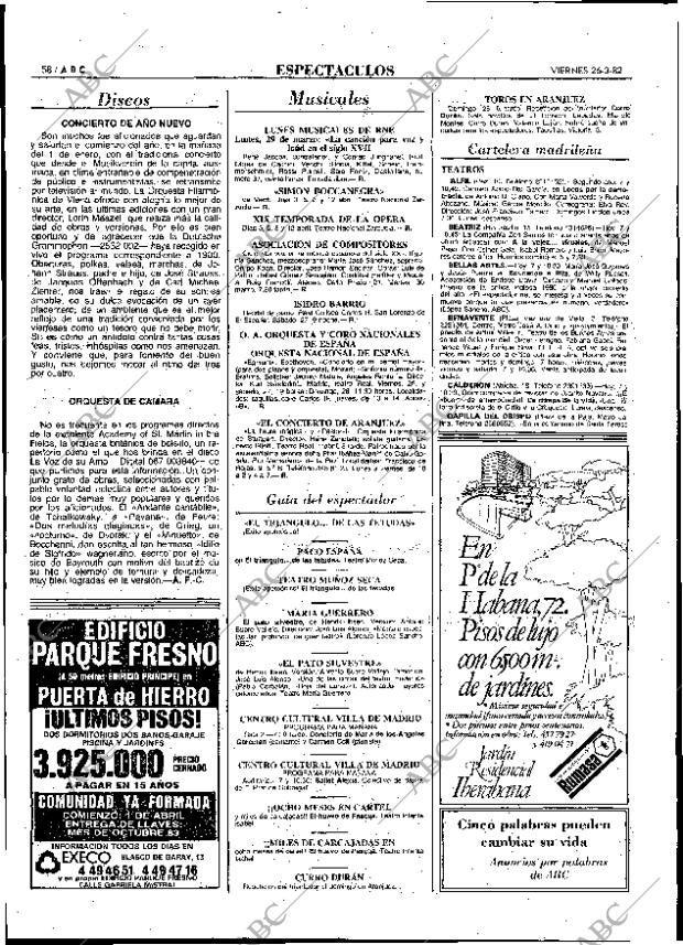ABC MADRID 26-03-1982 página 70