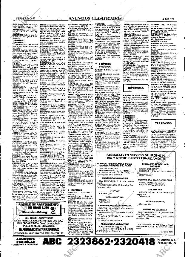 ABC MADRID 26-03-1982 página 83