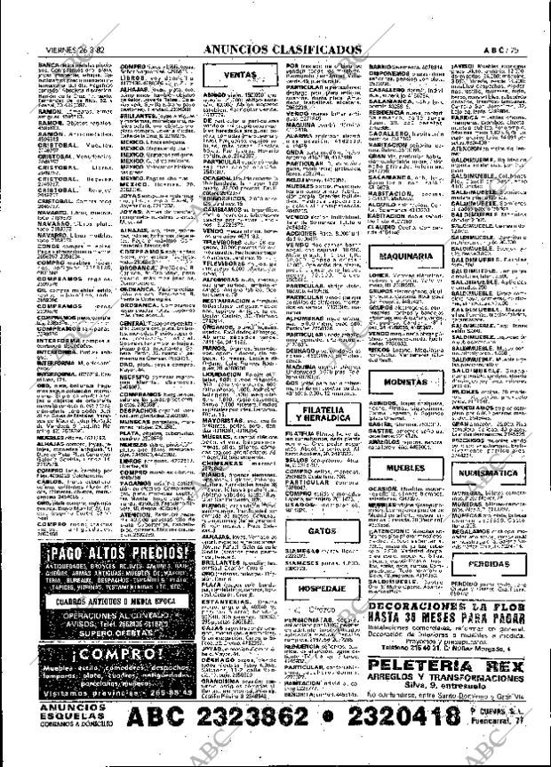 ABC MADRID 26-03-1982 página 87