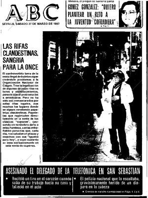 ABC SEVILLA 27-03-1982 página 1
