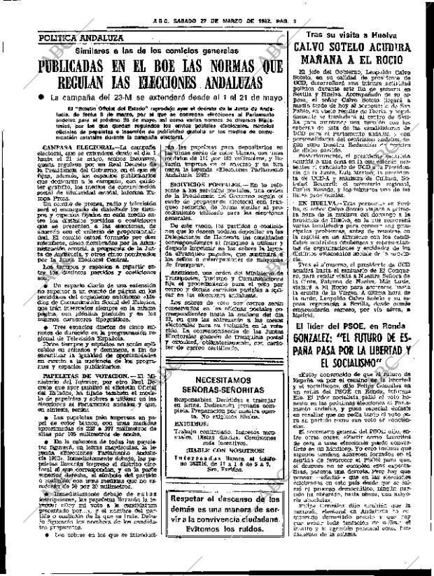 ABC SEVILLA 27-03-1982 página 23
