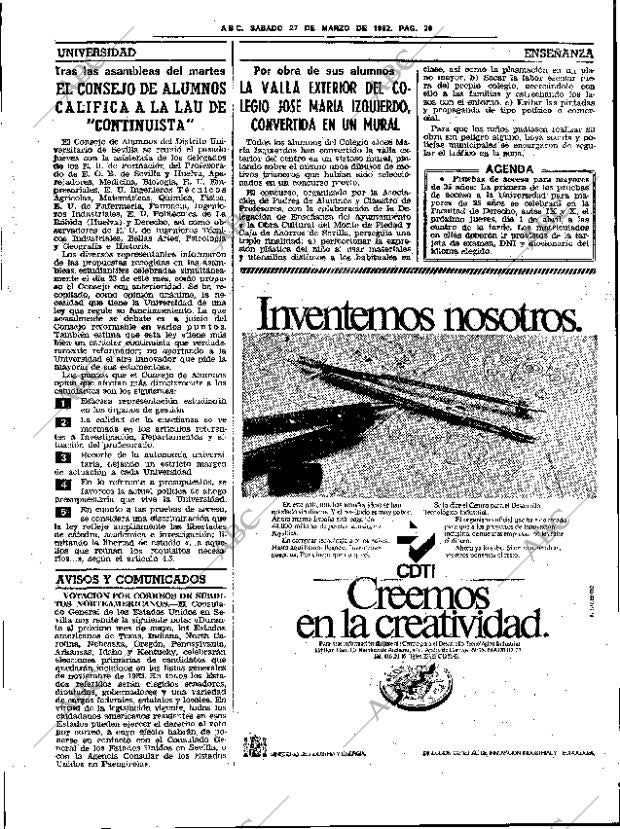 ABC SEVILLA 27-03-1982 página 53