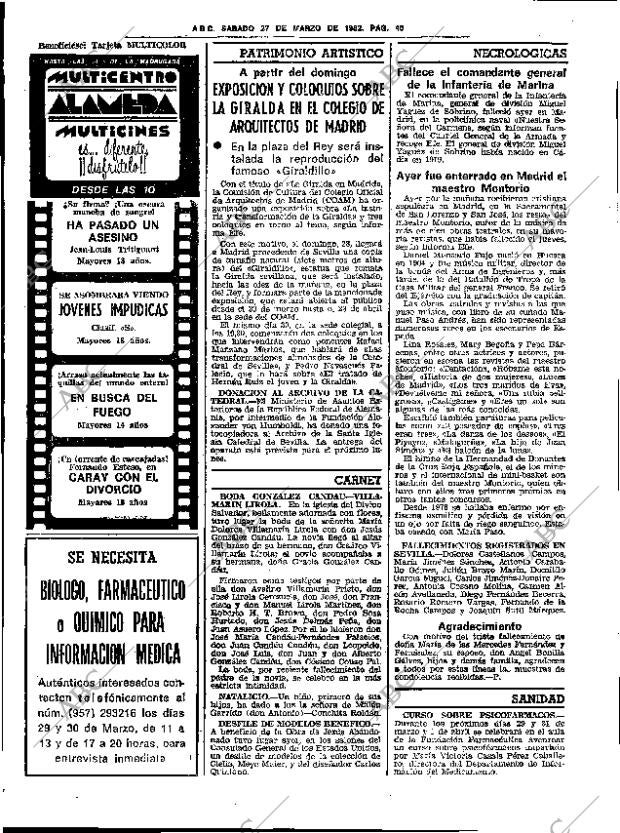 ABC SEVILLA 27-03-1982 página 54