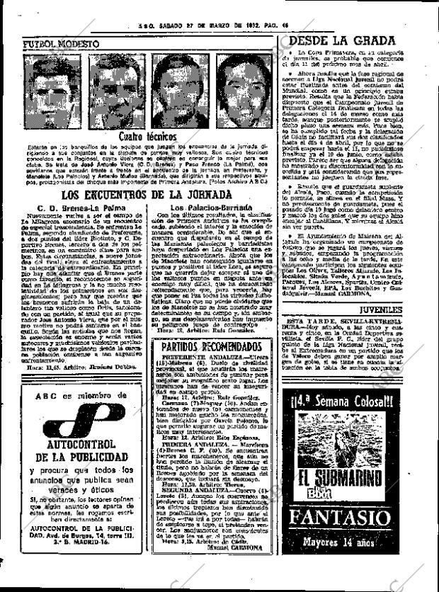 ABC SEVILLA 27-03-1982 página 60