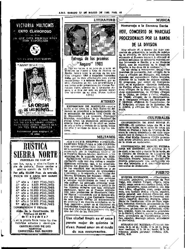 ABC SEVILLA 27-03-1982 página 62