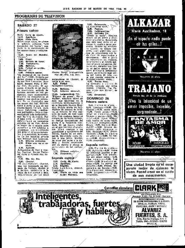 ABC SEVILLA 27-03-1982 página 63