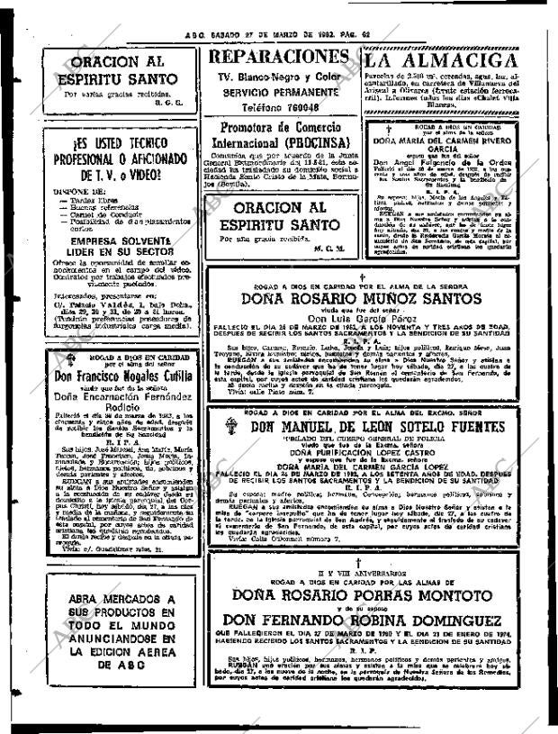 ABC SEVILLA 27-03-1982 página 76