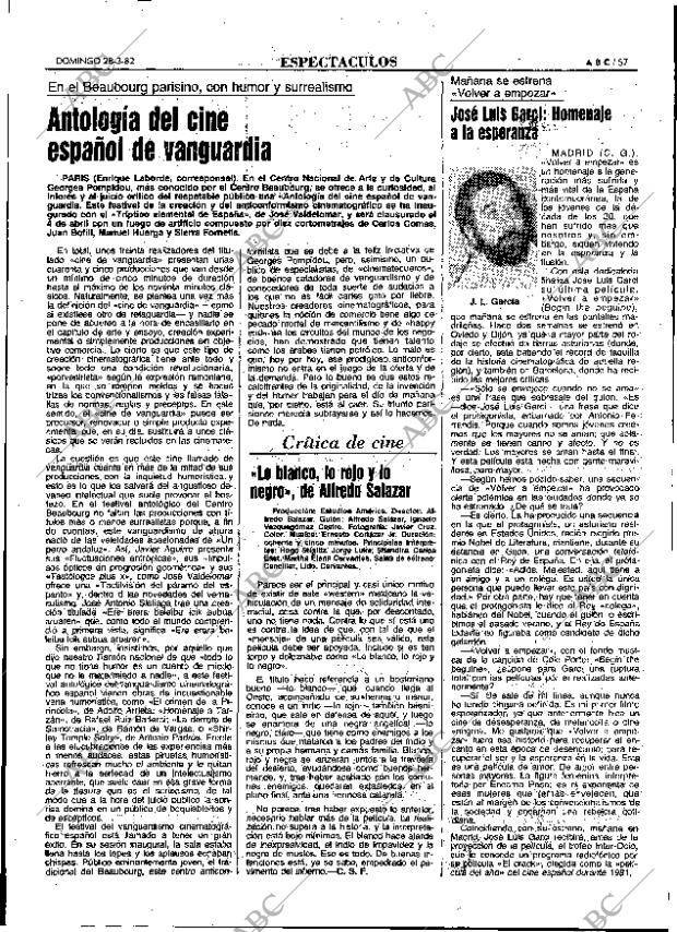 ABC MADRID 28-03-1982 página 73