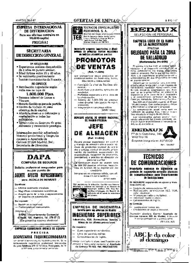 ABC MADRID 30-03-1982 página 59