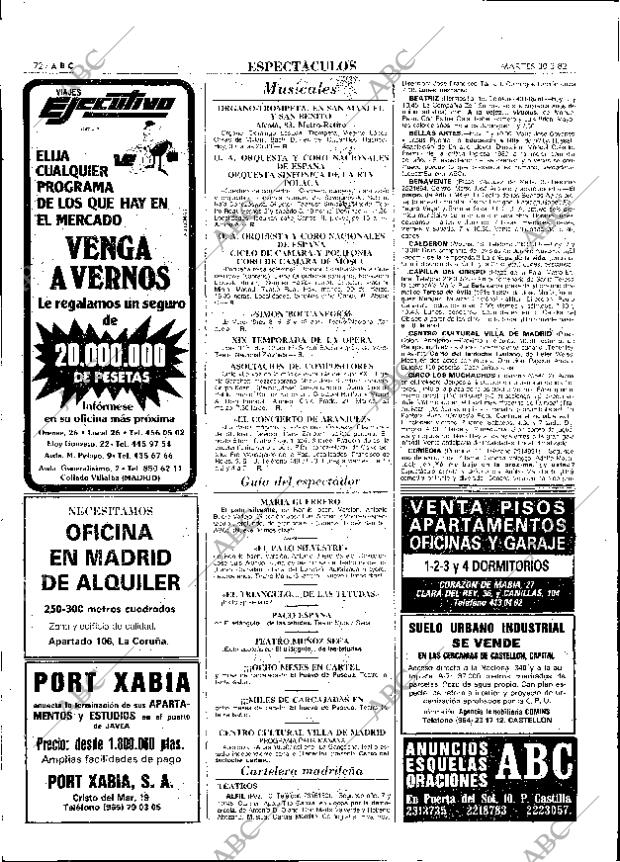 ABC MADRID 30-03-1982 página 84