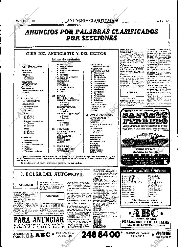 ABC MADRID 30-03-1982 página 91