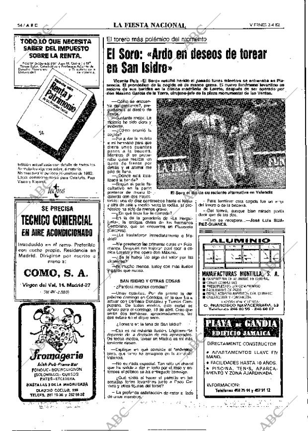 ABC MADRID 02-04-1982 página 66