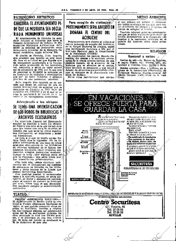 ABC SEVILLA 04-04-1982 página 61