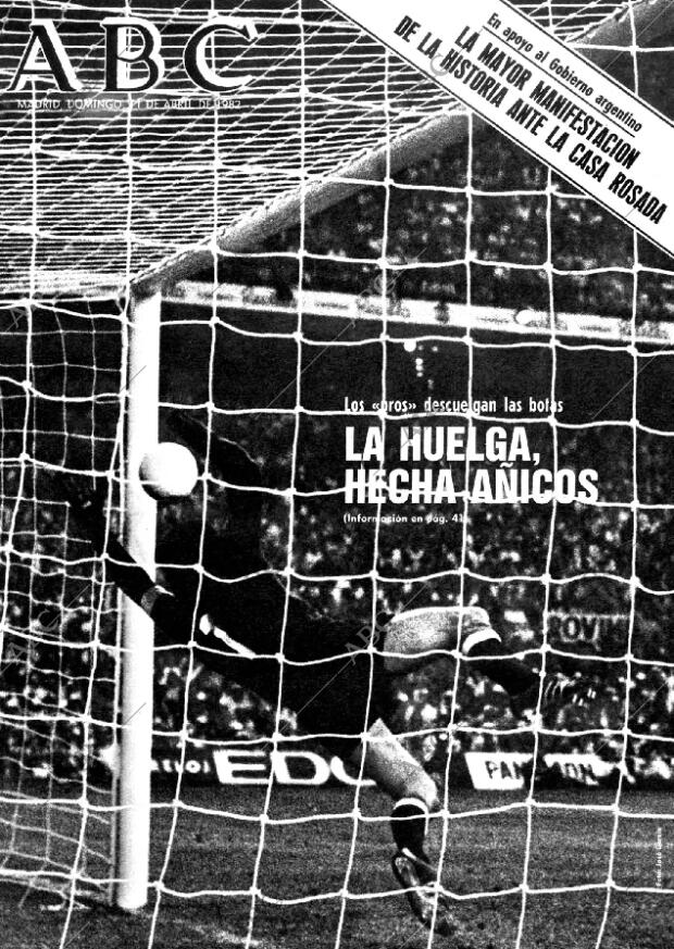 ABC MADRID 11-04-1982 página 1
