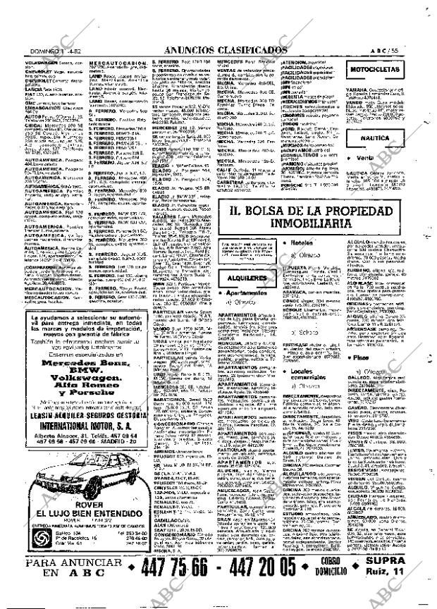 ABC MADRID 11-04-1982 página 67