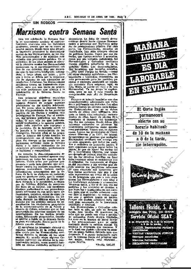 ABC SEVILLA 11-04-1982 página 23