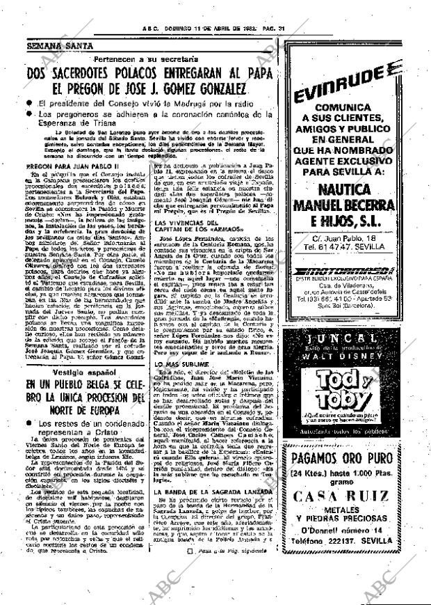ABC SEVILLA 11-04-1982 página 51