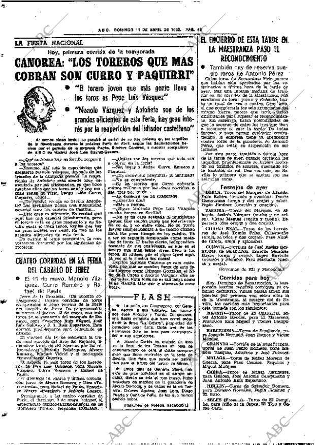 ABC SEVILLA 11-04-1982 página 62