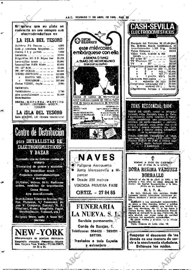 ABC SEVILLA 11-04-1982 página 82