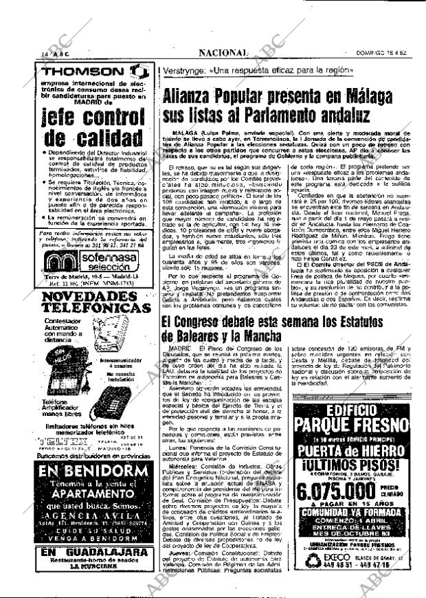 ABC MADRID 18-04-1982 página 30