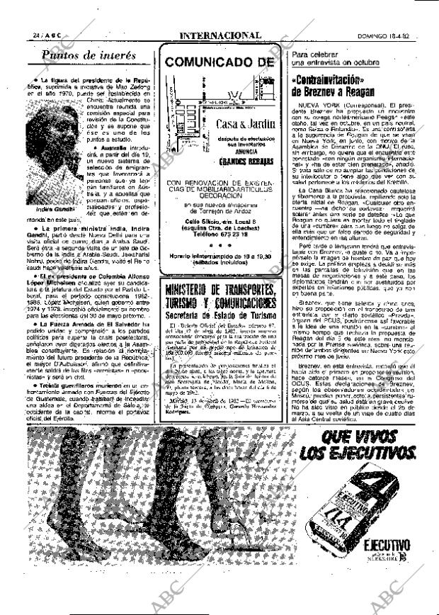 ABC MADRID 18-04-1982 página 40
