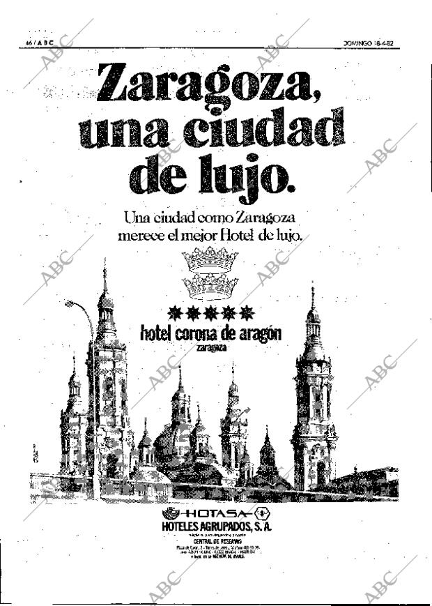 ABC MADRID 18-04-1982 página 62