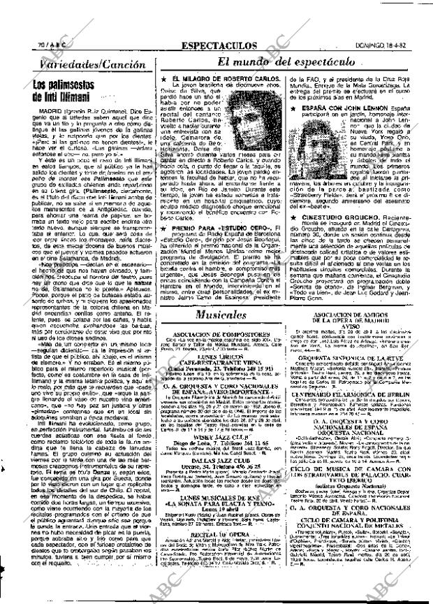 ABC MADRID 18-04-1982 página 86