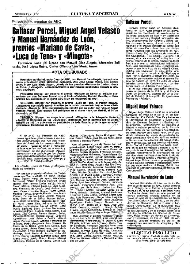 ABC MADRID 21-04-1982 página 37