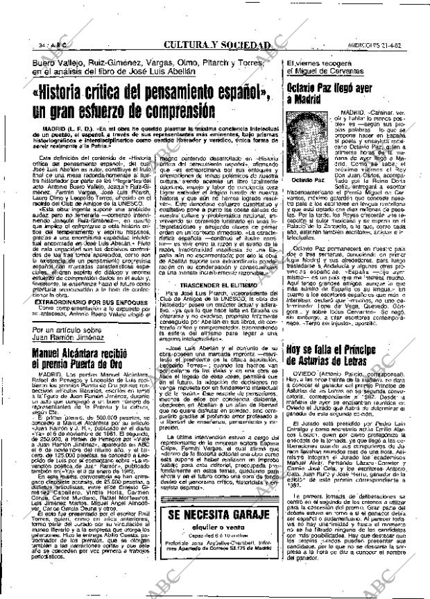 ABC MADRID 21-04-1982 página 42