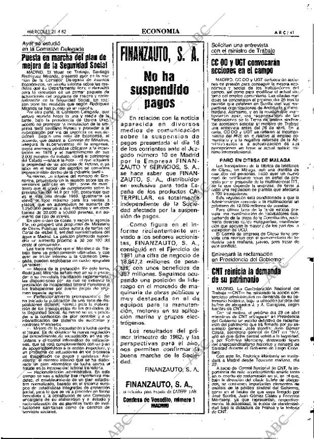 ABC MADRID 21-04-1982 página 49