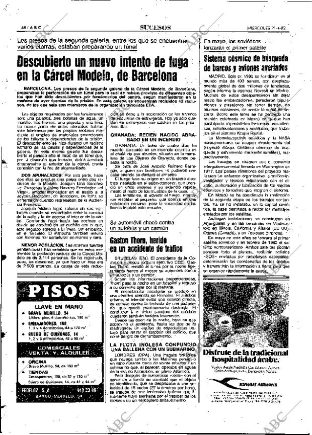 ABC MADRID 21-04-1982 página 56