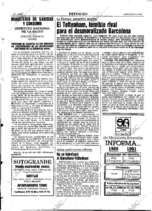 ABC MADRID 21-04-1982 página 58