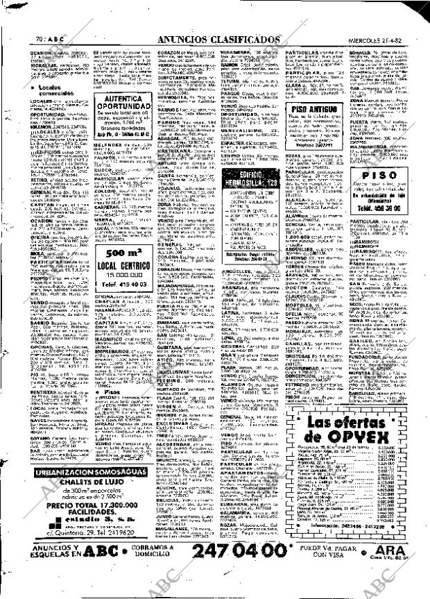 ABC MADRID 21-04-1982 página 78