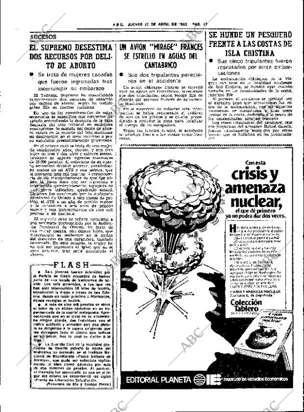 ABC SEVILLA 22-04-1982 página 59