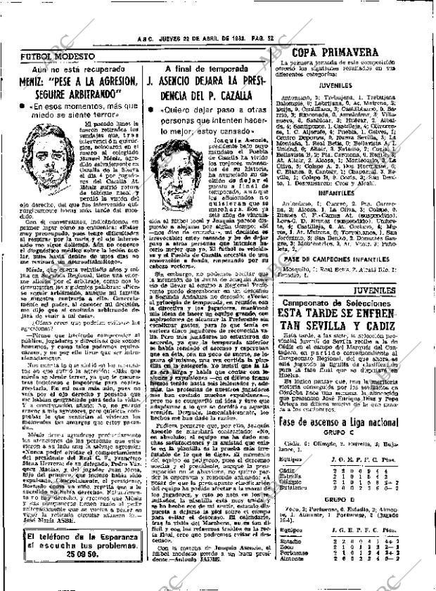 ABC SEVILLA 22-04-1982 página 64
