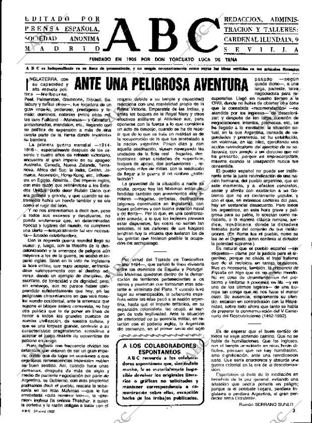 ABC SEVILLA 24-04-1982 página 3