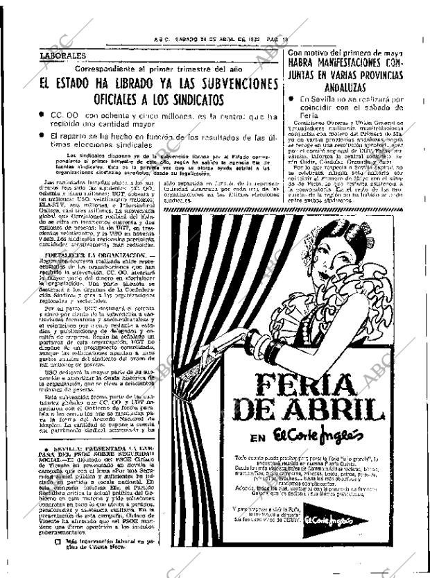 ABC SEVILLA 24-04-1982 página 33