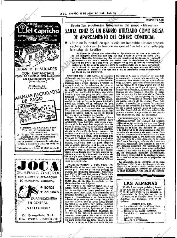 ABC SEVILLA 24-04-1982 página 42