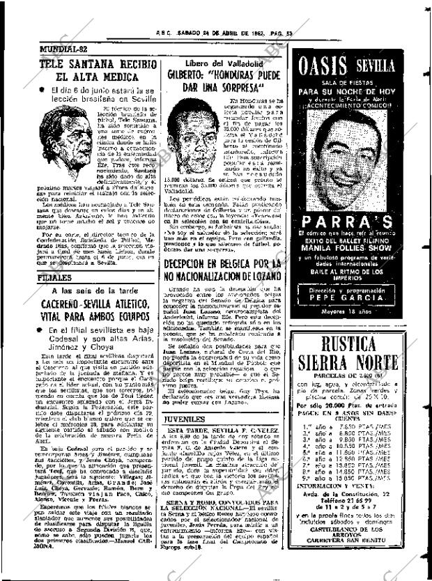 ABC SEVILLA 24-04-1982 página 67