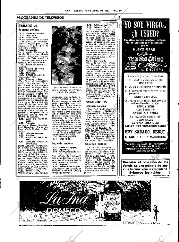 ABC SEVILLA 24-04-1982 página 73
