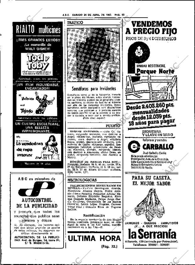 ABC SEVILLA 24-04-1982 página 74